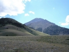 A view of Diamond Peak from near where we parked.