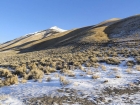 View of Dickey Peak from the trailhead near Poison Spring.