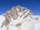 This gully was the crux of our climb up the south ridge.