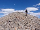 Nearing the summit of Horseheaven Peak.