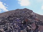 Heading up the north ridge of Doublespring Peak.