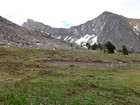 Old Hyndman and Cobb Peak from the hike in.