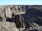 Big bend on the East Fork Owyhee River near The Tules.