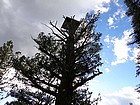 Eagle Nest lookout platform from below.