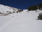 Here are the other three guys coming down the second glissade section.