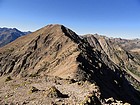 The connecting ridge between the two summits of Lopez Peak was a fun scramble.