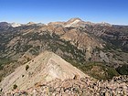 Excellent view of Castle Peak from the third peak.