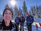 Group shot on the summit of Elk Mountain.