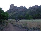 Heading up the Pinnacles Trail.