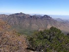 Townsend Peak summit view looking east.