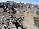 Lost River Peak and Mount Breitenbach from the summit of Far Away Mountain.