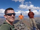 Victory shot on summit of Ferguson Peak.