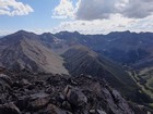 The main Lost River crest, including Mount Breitenbach.