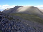 Longswauger Peak from the saddle.