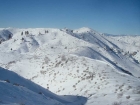 From the ridge, looking back on Hutton.