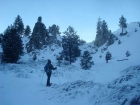 Rock formations on Willow Creek, on our way out.