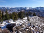 The big White Cloud Peaks from the second summit.