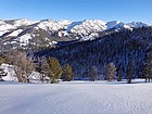 Titus Ridge and the Smoky Mountains to the east.