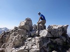 Michael on the summit of Gabriels Horn.