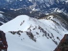 George nearing the scramble section.