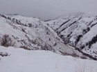 View down on the valley we had ascended.