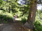 Trailhead at Peace Sign Rock.