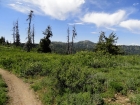 View of Schafer Butte from the ridge.