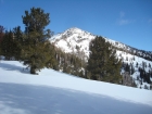 The summit comes into view once on the ridge.