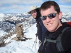 Us with the summit cairn.