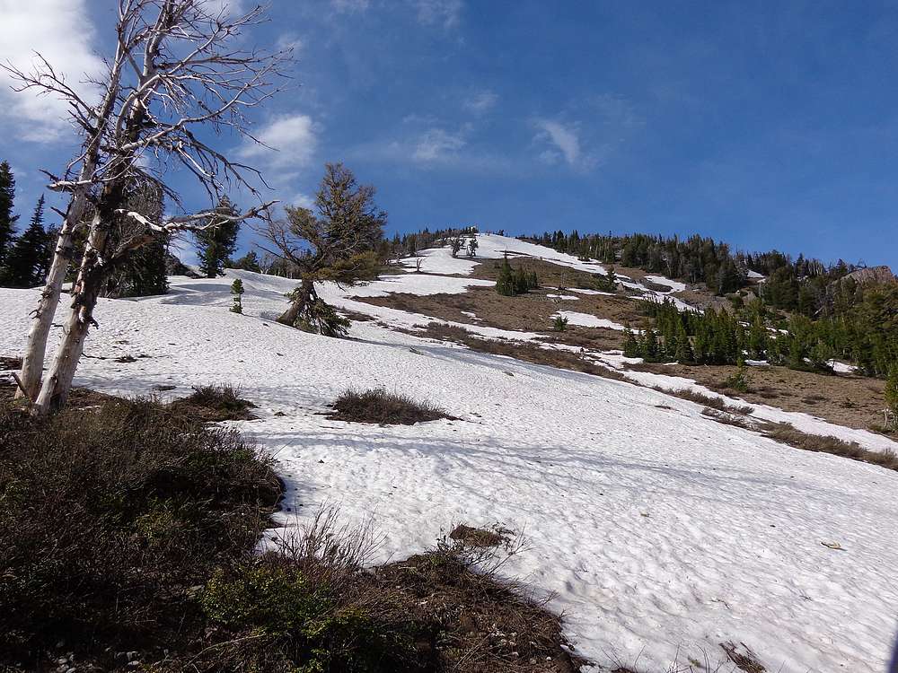 Climbing Mount Glory.