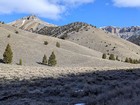 Gloved Peak and Shril Peak from the North Creek valley.