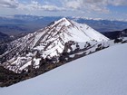 Gloved Peak from Shril Peak, Lost River Range in the background.