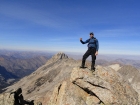 Hero shot on the summit of Goat Mountain.