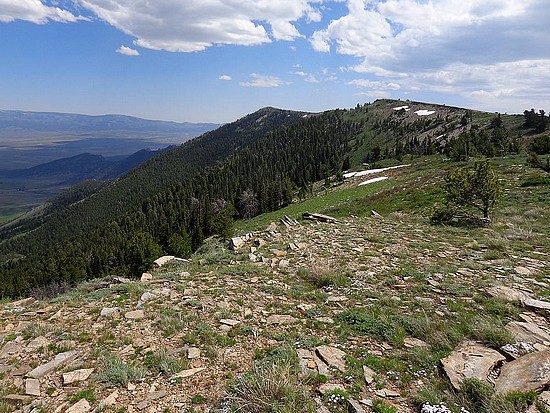 Graham Peak from the north.