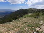 Looking back on Graham Peak from the north.