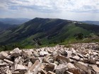 Graham Peak from Stines Peak.