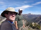 Victory shot on the summit of Grand Prize Peak.