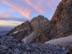 Beautiful morning scene, sunrise above Nez Perce.