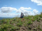 Me in the flowers.