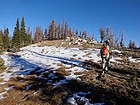 Nearing the summit of Green Mountain.