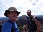 Victory shot on the summit of