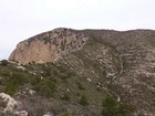 View of the route up Shumard Peak.