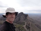 Summit of Shumard, Guadalupe in the background.