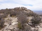 Nearing the summit of Hunter Peak.