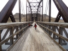 Guffey railroad bridge across the Snake River.