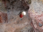 Hole in the rock.