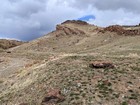 Hardtrigger Peak from the southwest.