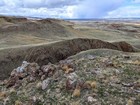 View above the canyon.