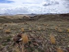 Fresh snow on the Owyhees from the summit.