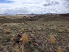 Fresh snow on the Owyhees from the summit.